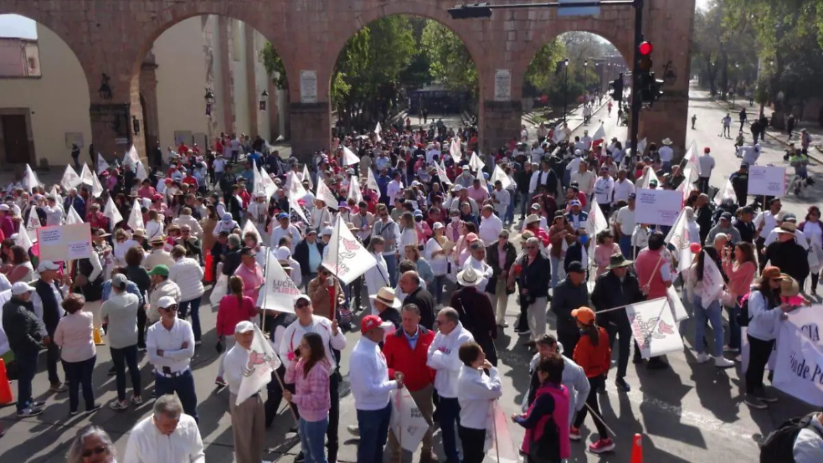 Marcha por "Nuestra Democracia"